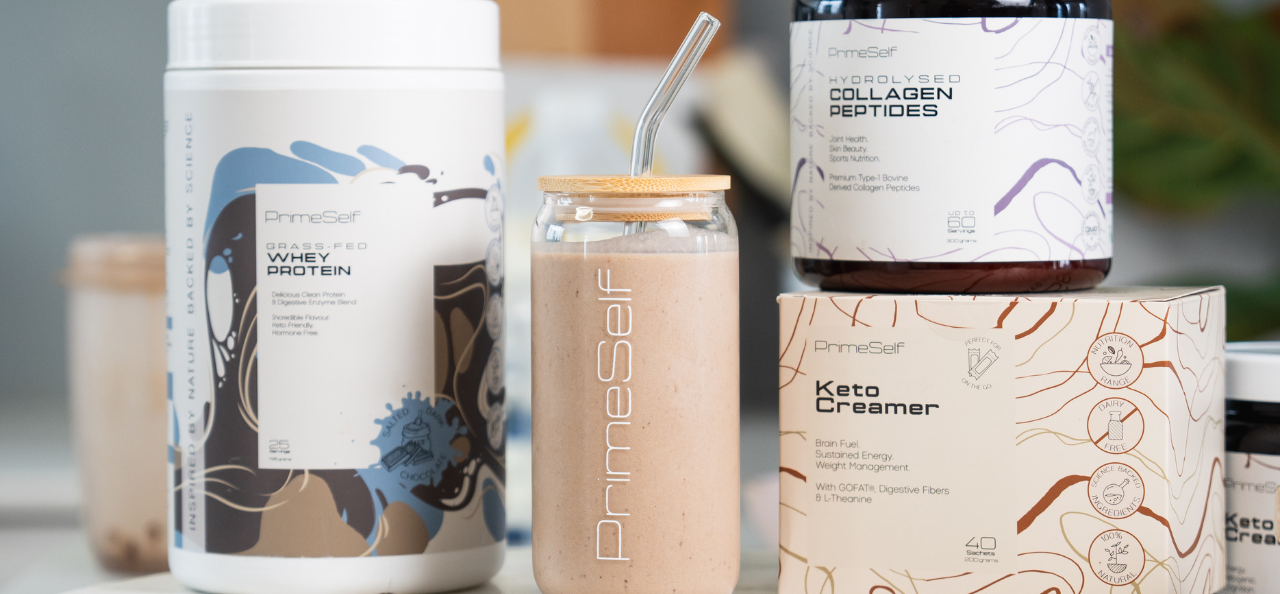 Nut butter protein blast smoothie recipe - PrimeSelf blog