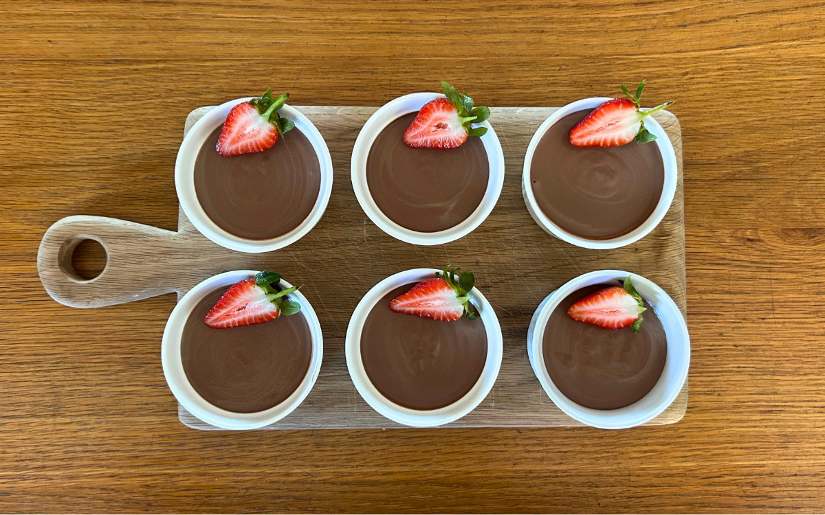 Cashew collagen chocolate mousse recipe - PrimeSelf blog
