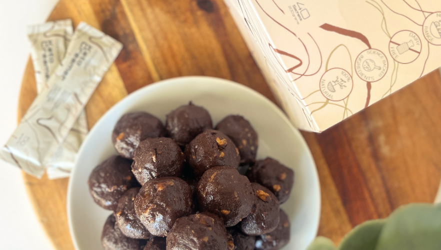 Keto calming brownie bites recipe - PrimeSelf blog
