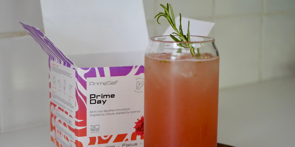 Gut health kombucha sparkler recipe - PrimeSelf blog