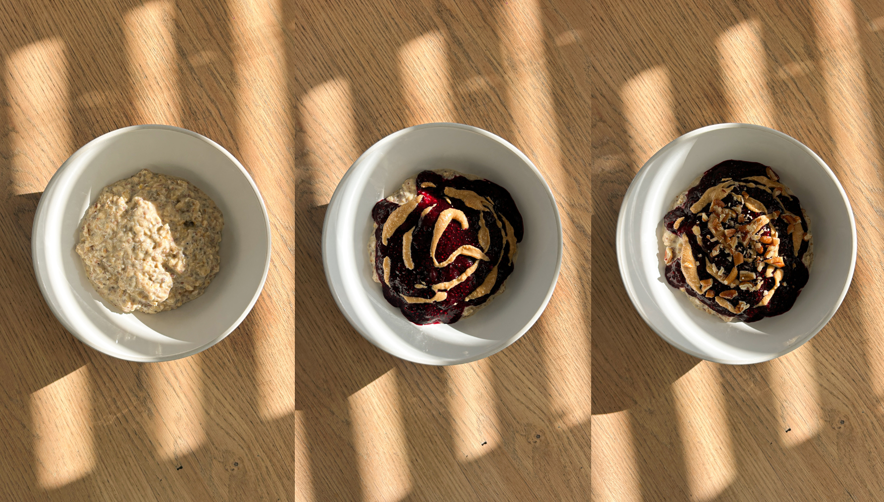 Gut-reset overnight oats with blueberry compote recipe - PrimeSelf blog
