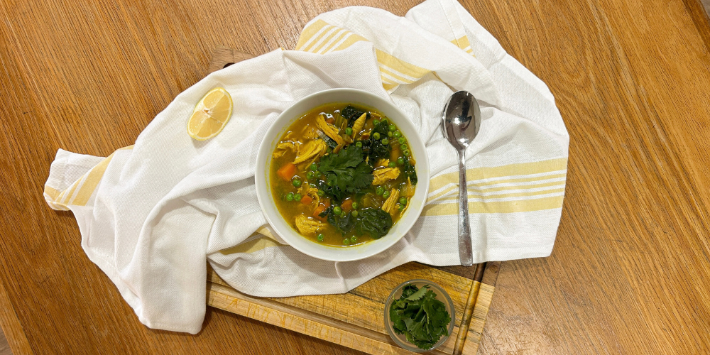 Anti-inflammatory Coconut Chicken Soup