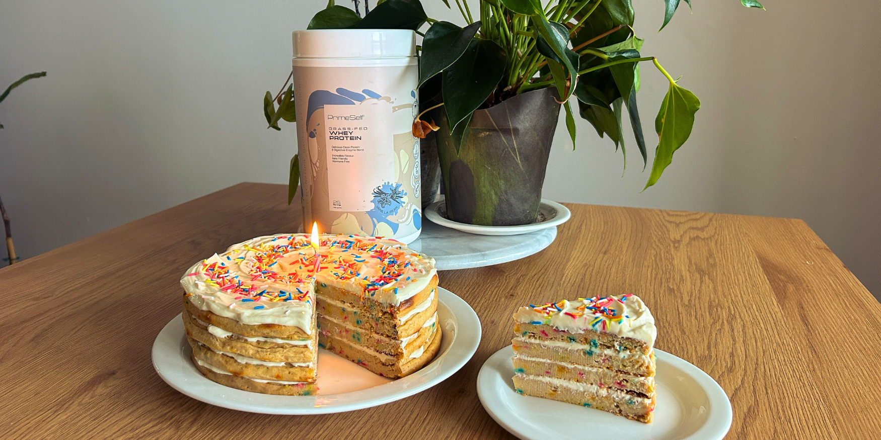 PrimeSelf birthday cake recipe - PrimeSelf blog