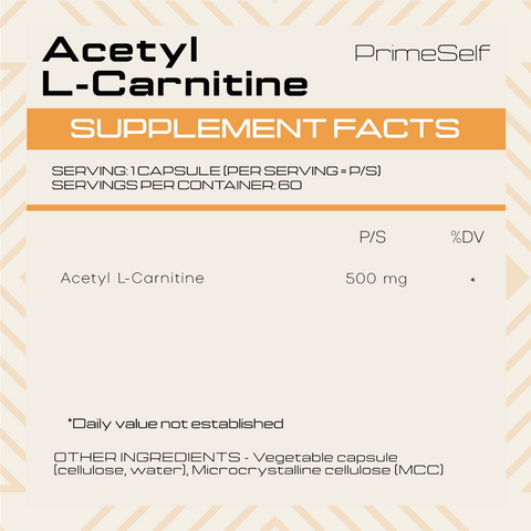 Acetyl-L Carnitine (ALCAR)