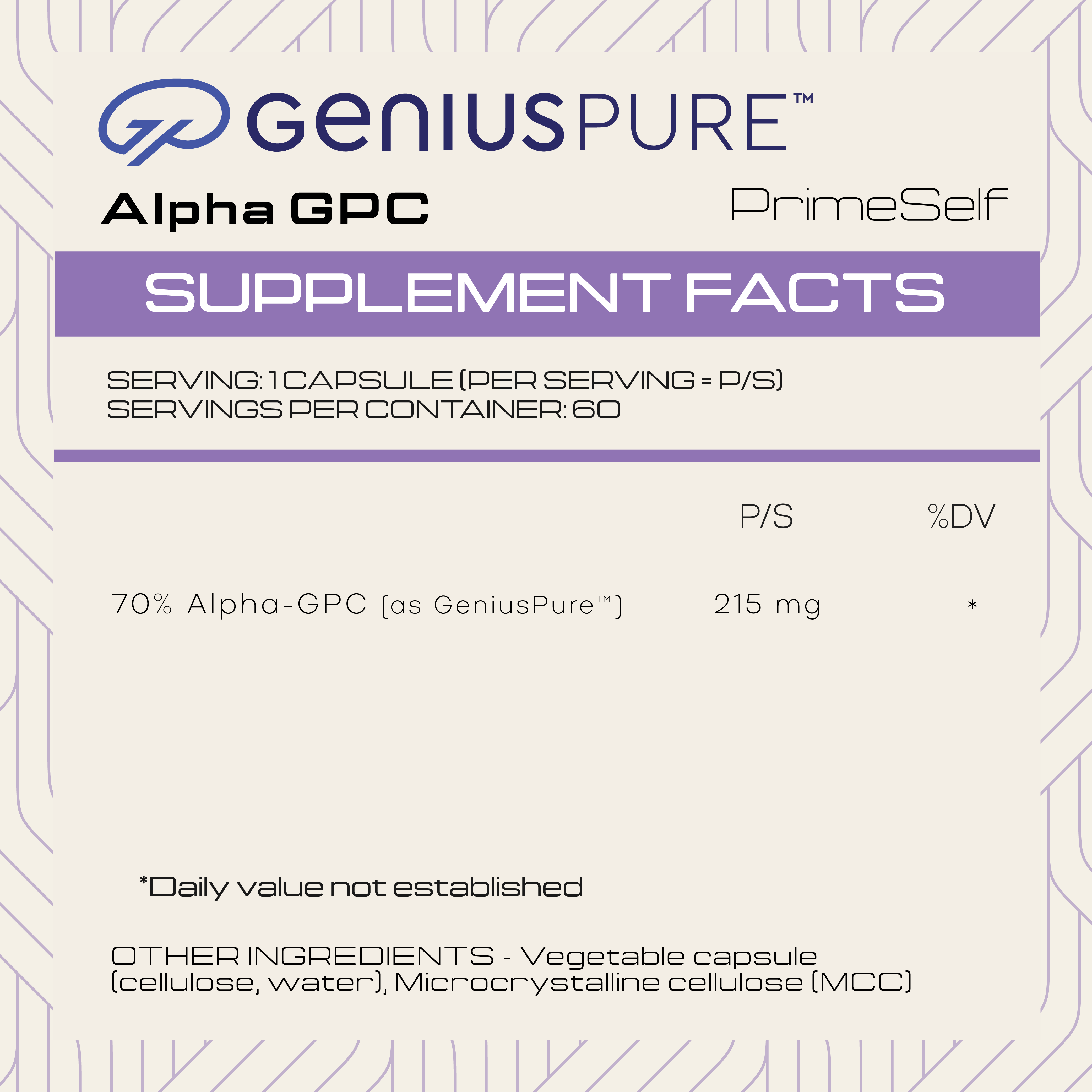 Alpha GPC