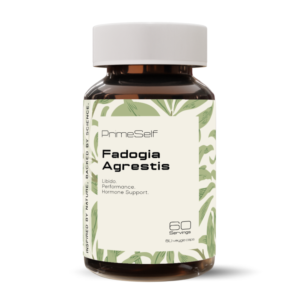 Fadogia Agrestis - front view male hormone support supplement - PrimeSelf