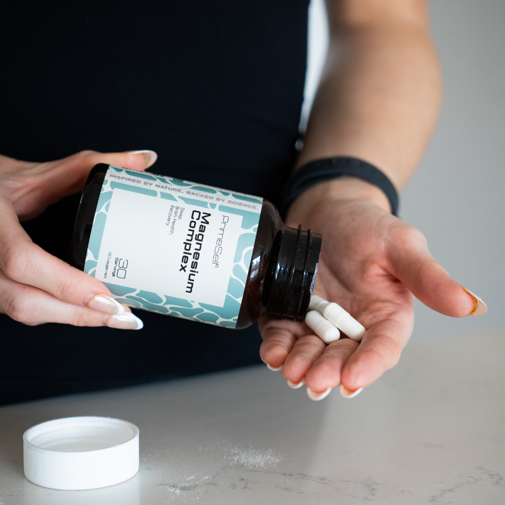 Magnesium Complex - magnesium supplement detail view - PrimeSelf
