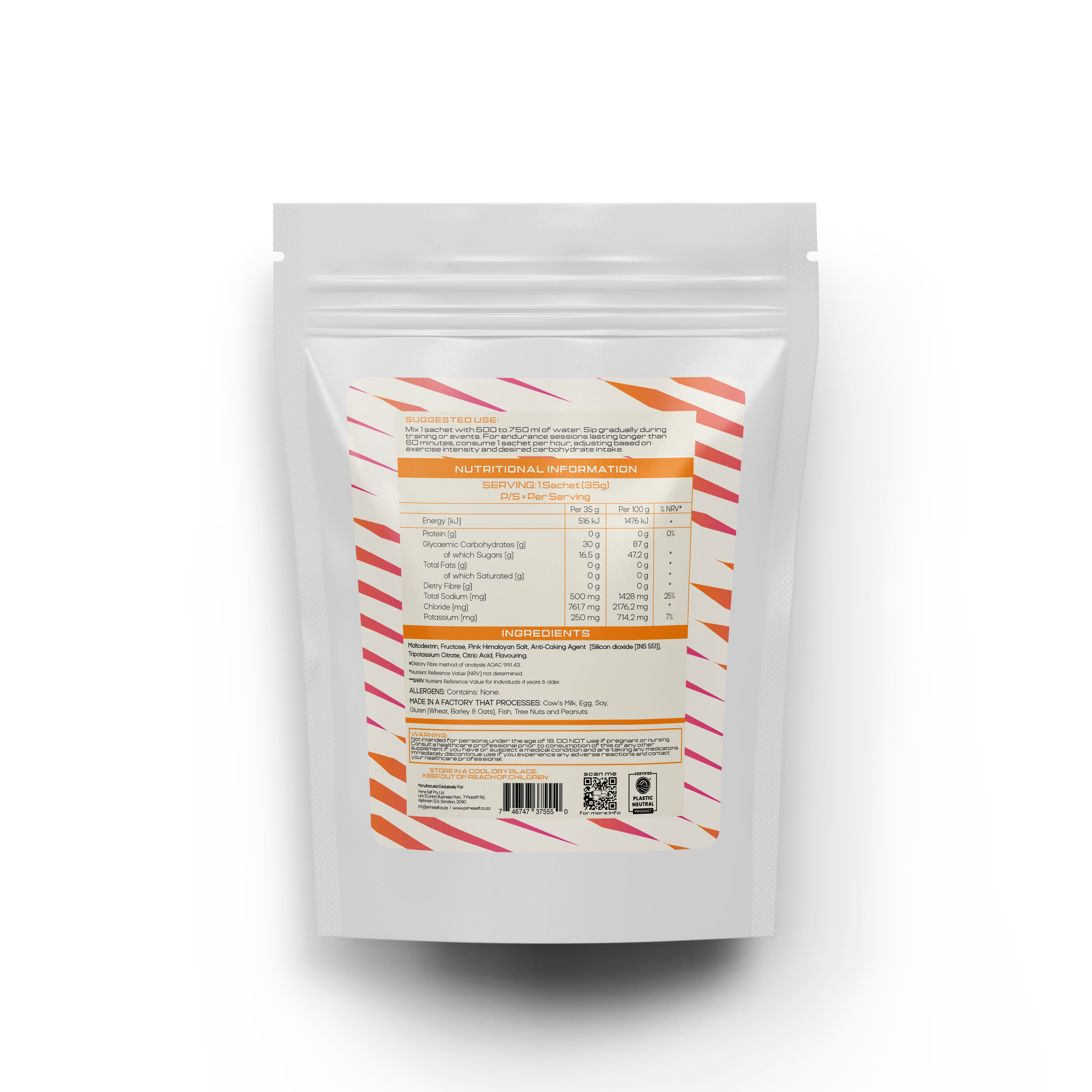 Performance Fuel - ingredients and benefits overview - PrimeSelf