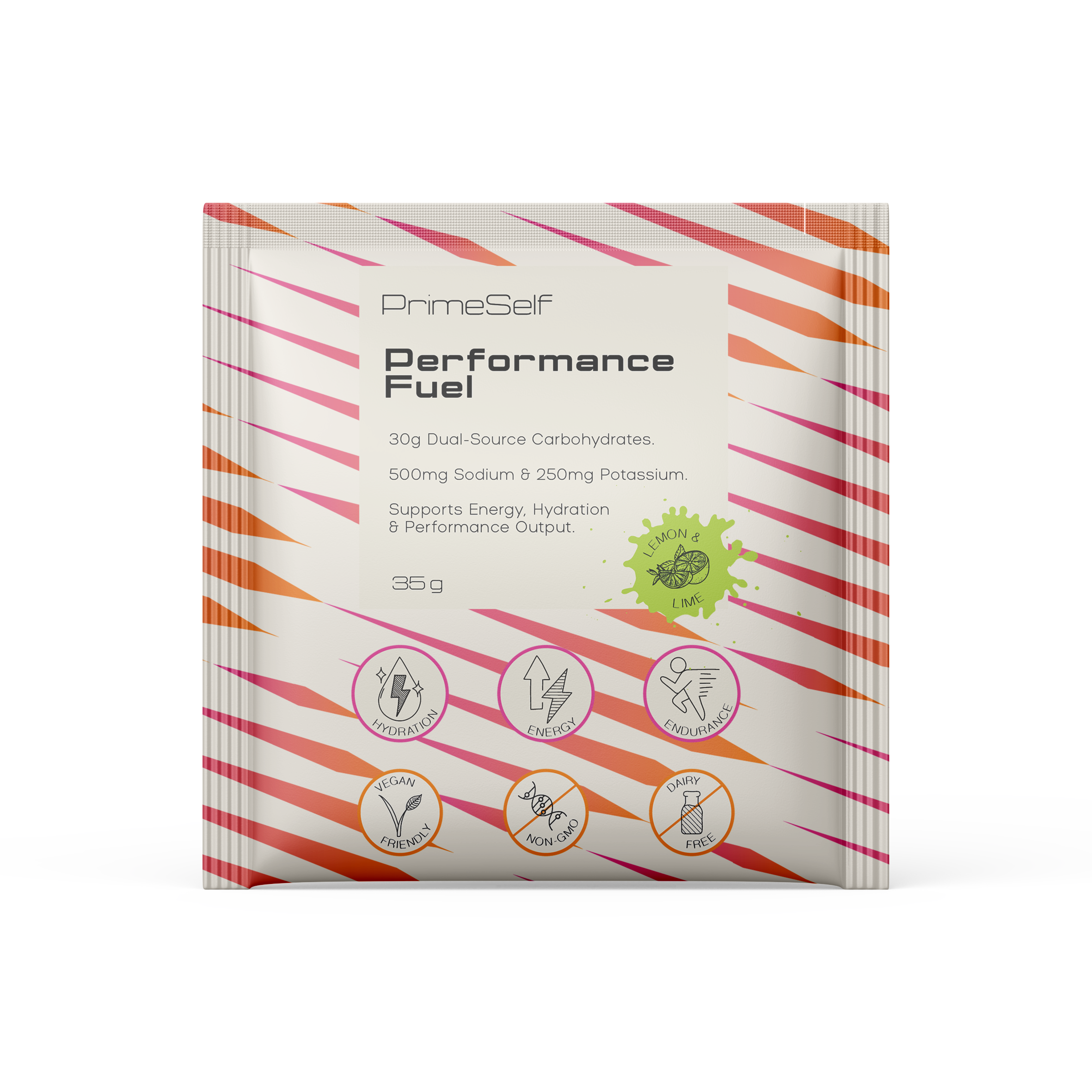 Performance Fuel - back label supplement facts - PrimeSelf