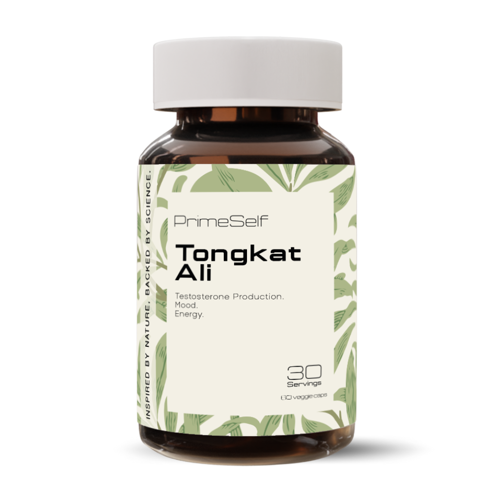 Tongkat Ali - front view natural testosterone support supplement - PrimeSelf