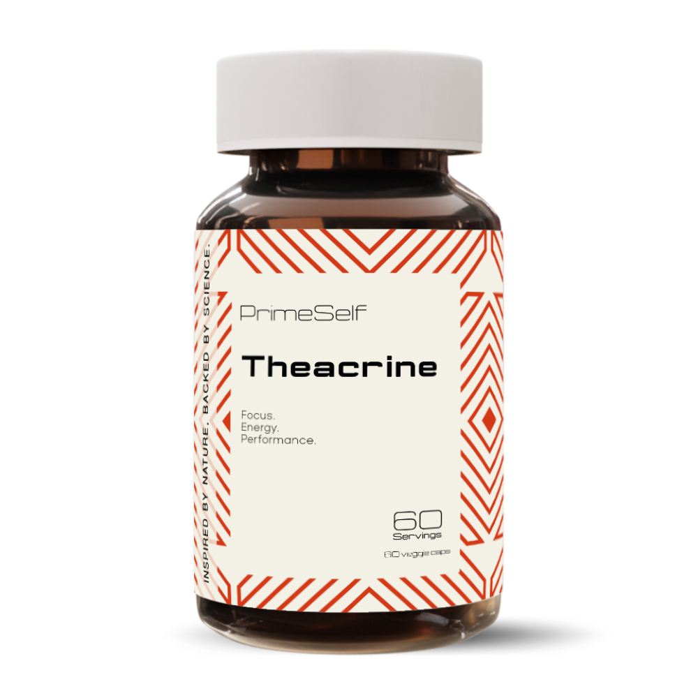 Theacrine (Teacrine) - front view clean energy and focus supplement - PrimeSelf